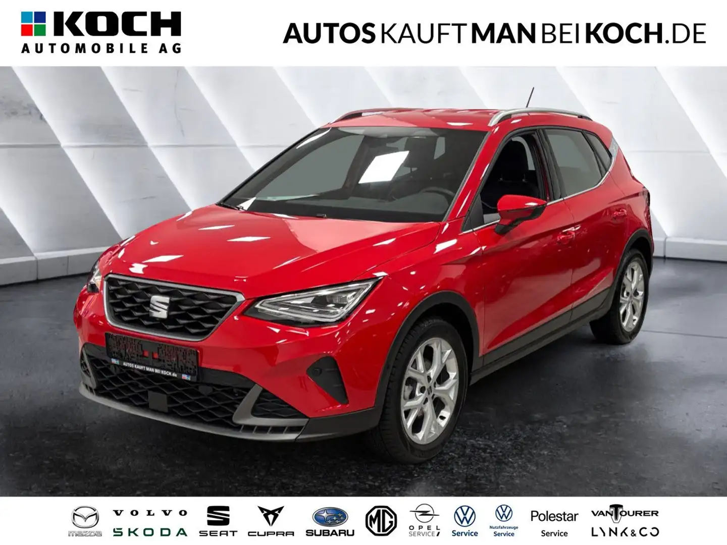 SEAT Arona FR 1.0 TSI DSG LED ACC ALLWETTER PARKL TOP Rouge - 1