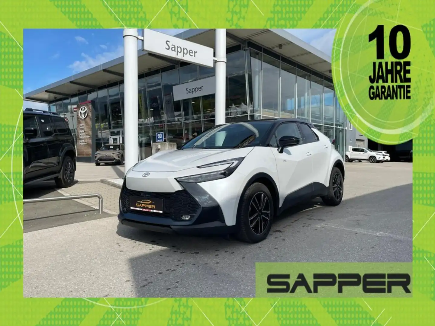 Toyota C-HR 2,0 Plug-In Hybrid E-CVT Lounge Weiß - 1