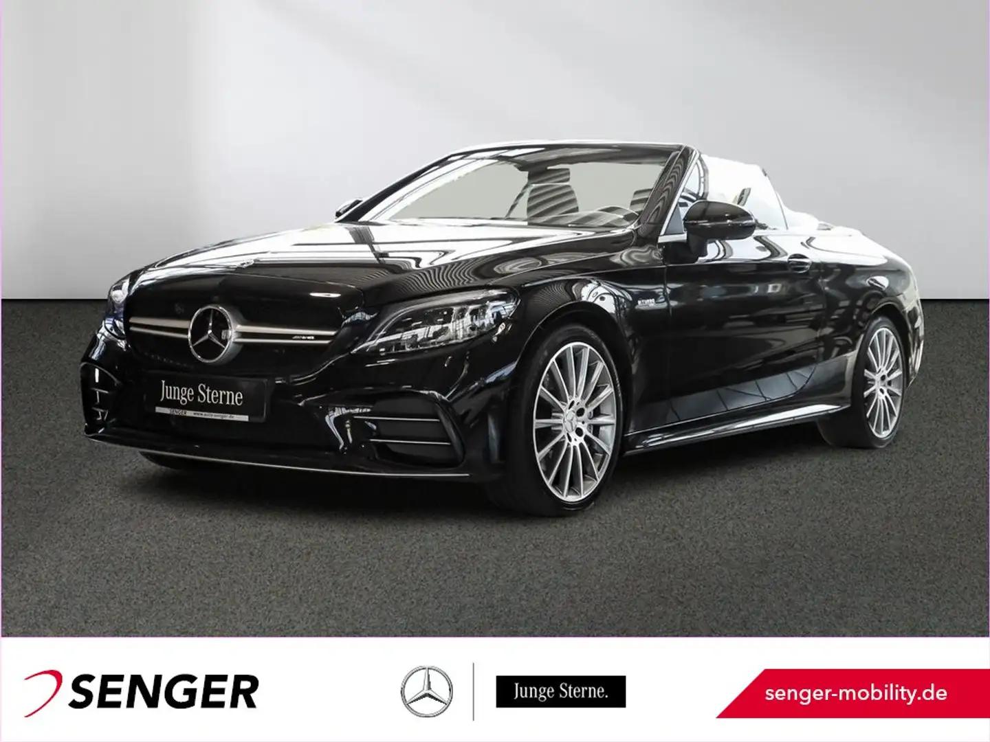 Mercedes-Benz C 43 AMG 4M Cabriolet Multibeam Perf.-Abgasanl. Noir - 1