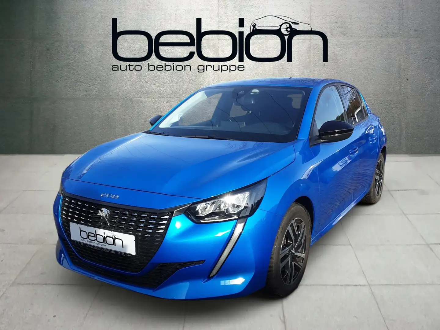 Peugeot 208 1.2 PureTech 100 Allure LED Navi PDC Kamera Blau - 1