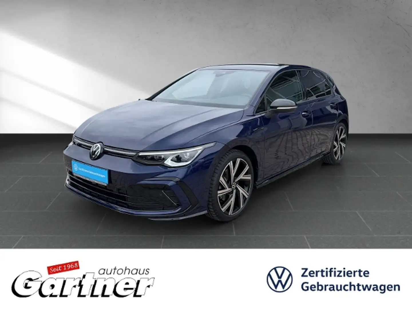 Volkswagen Golf VIII R-LINE BLACK STYLE 1.5 eTSI DSG LED PLUS 18" Blau - 1