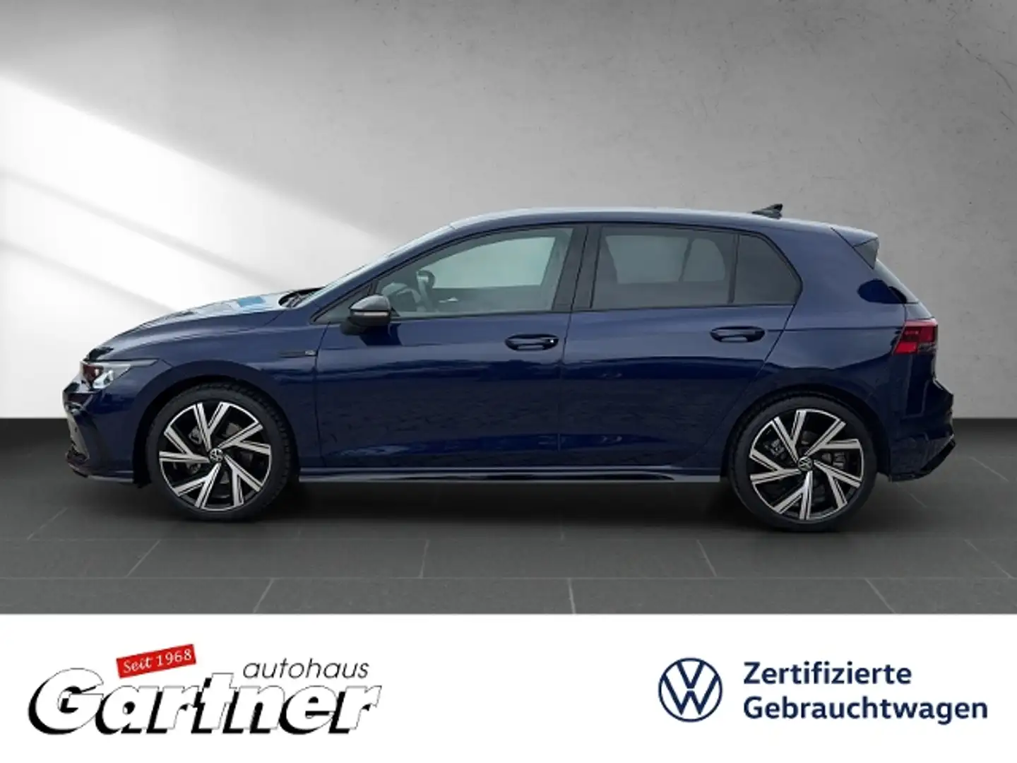 Volkswagen Golf VIII R-LINE BLACK STYLE 1.5 eTSI DSG LED PLUS 18" Bleu - 2