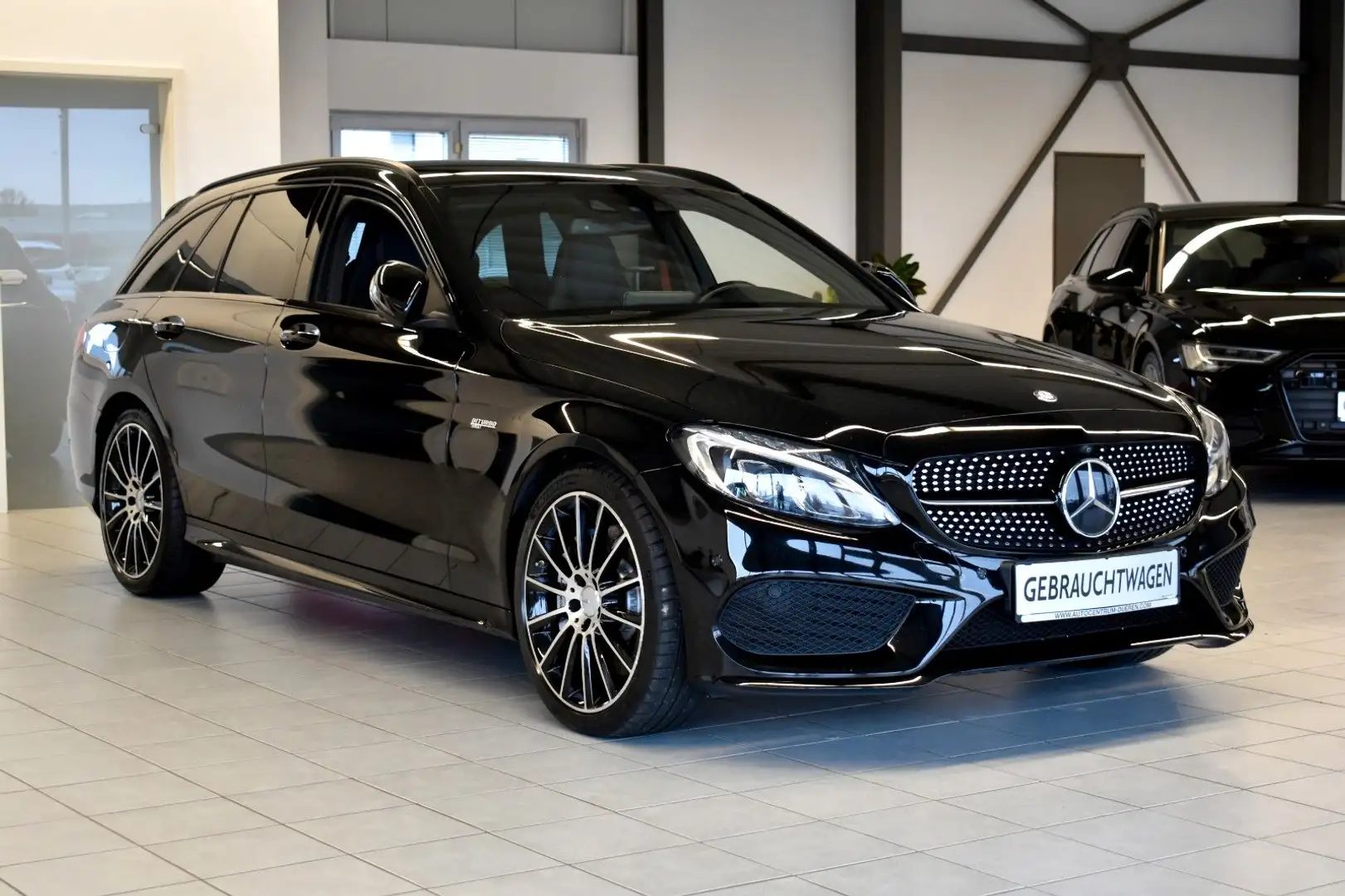 Mercedes-Benz C 43 AMG T /SCHALEN/PERFORMANCE-AGA/LED/CAM/AMBI Schwarz - 1