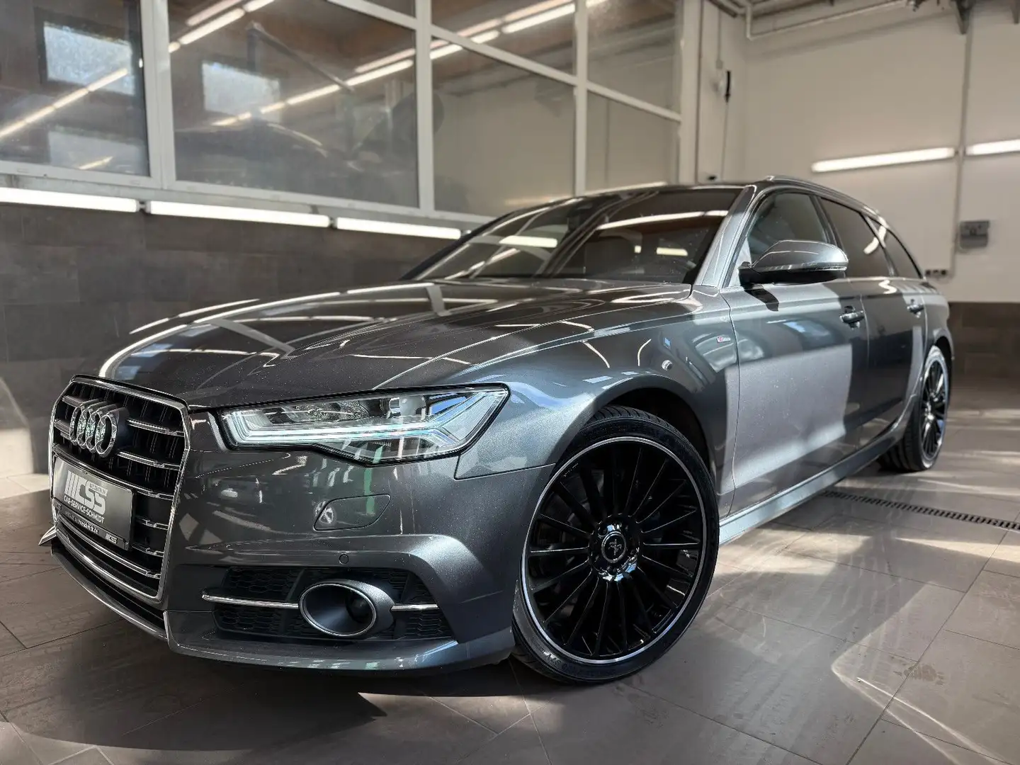 Audi A6 3.0 TDI quattro S-Line LED LEDER NAVI ACC AHK Grau - 1