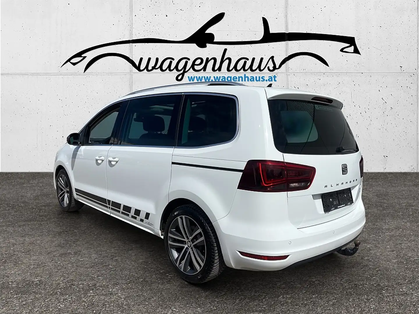 SEAT Alhambra FR DSG, ACC. AHV, Kindersitz, 7 Sitzer Білий - 2