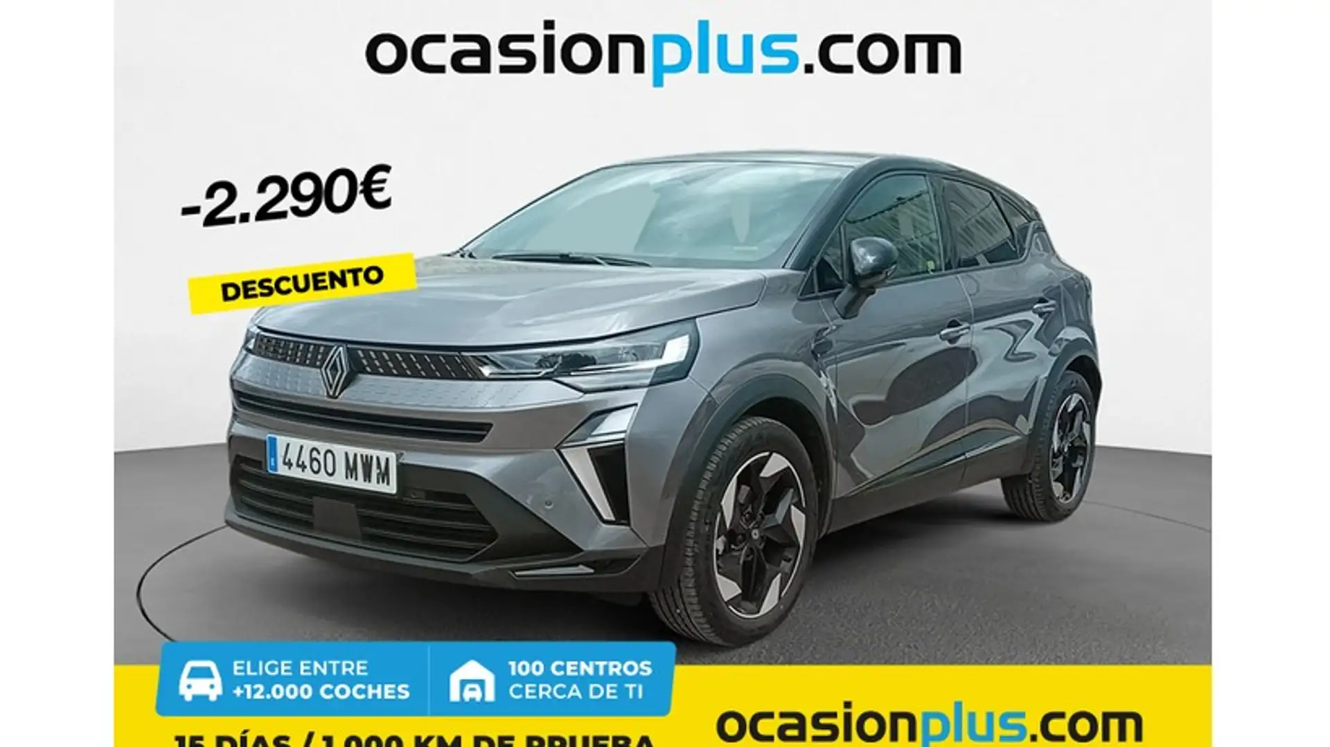 Renault Captur TCe GPF Micro Híbrido Techno 103kW Gris - 1