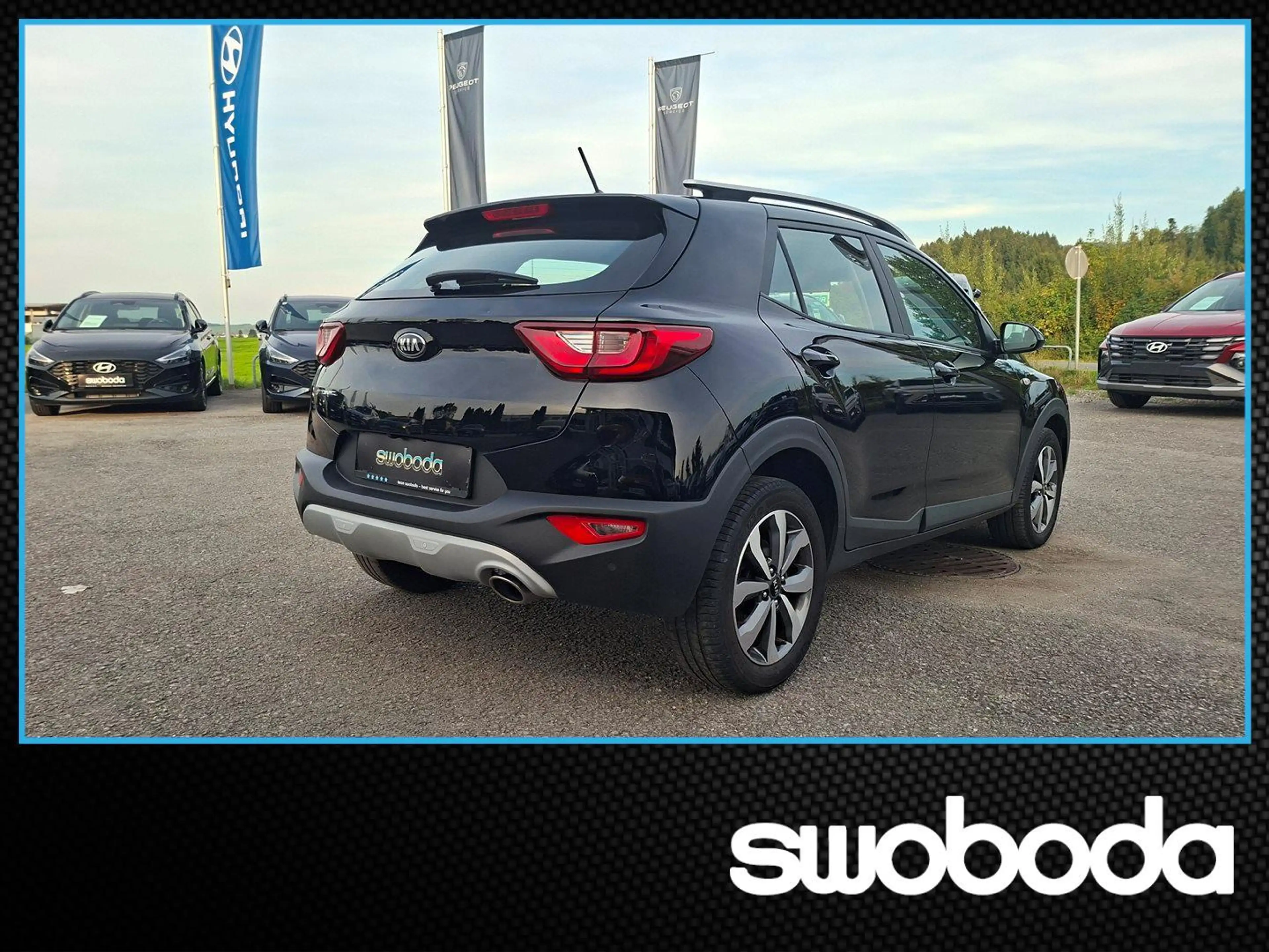 Kia Stonic 1,25 MPI ISG Silber — photo 5