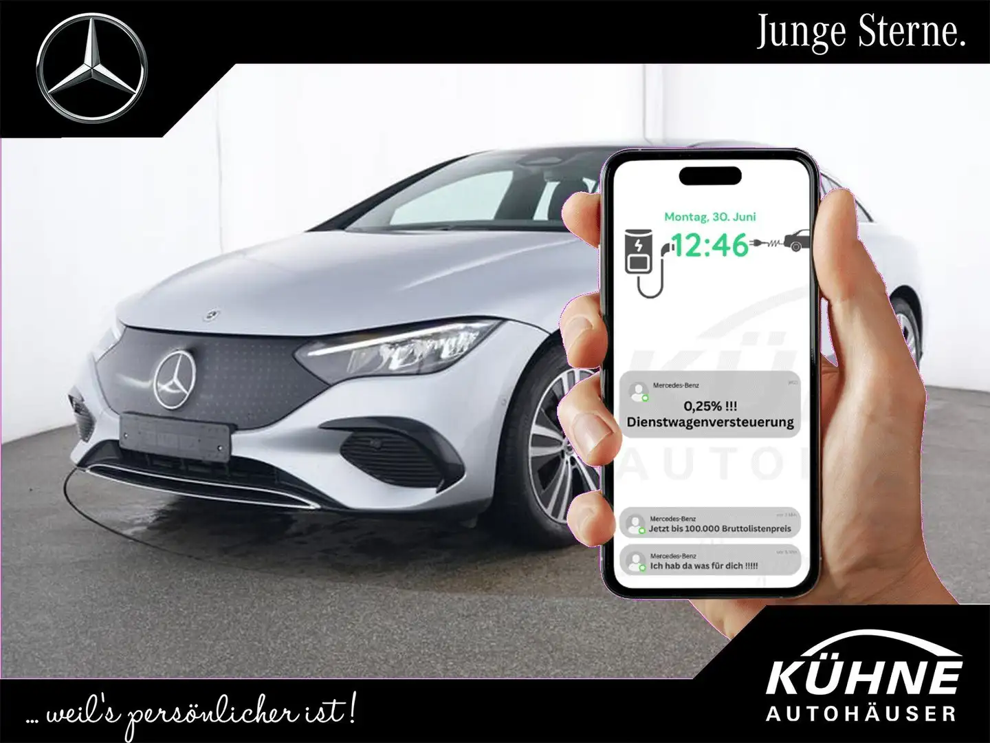 Mercedes-Benz EQE 300 Electric Art Advanced Plus+Winter+Memory Silber - 1