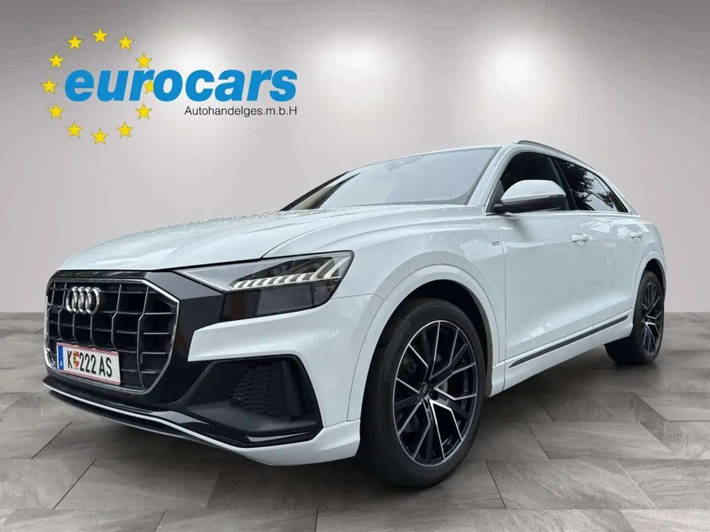 Audi Q8 50 TDI Blanc - 1