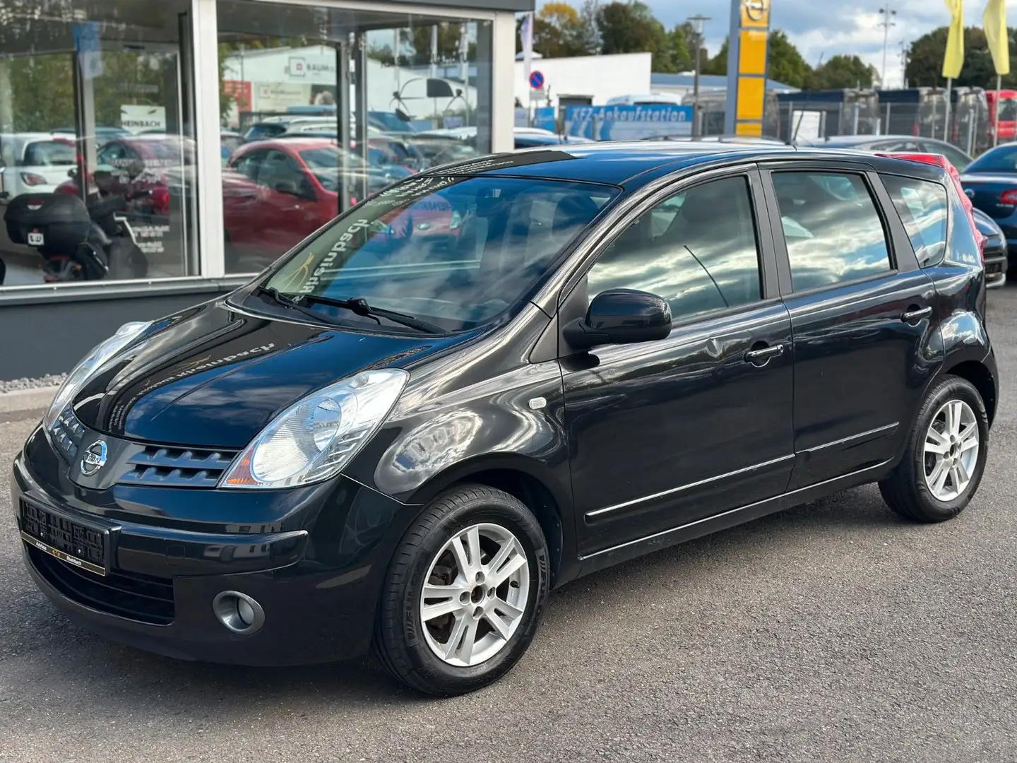 Nissan Note Acenta TÜV NEU/VOLL SCHECKHEFT GEPFLEGT Noir - 1