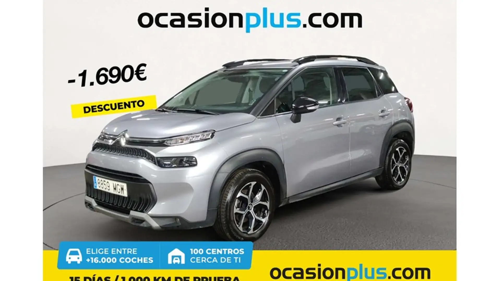 Citroen C3 Aircross Puretech S&S Shine 110 Plateado - 1