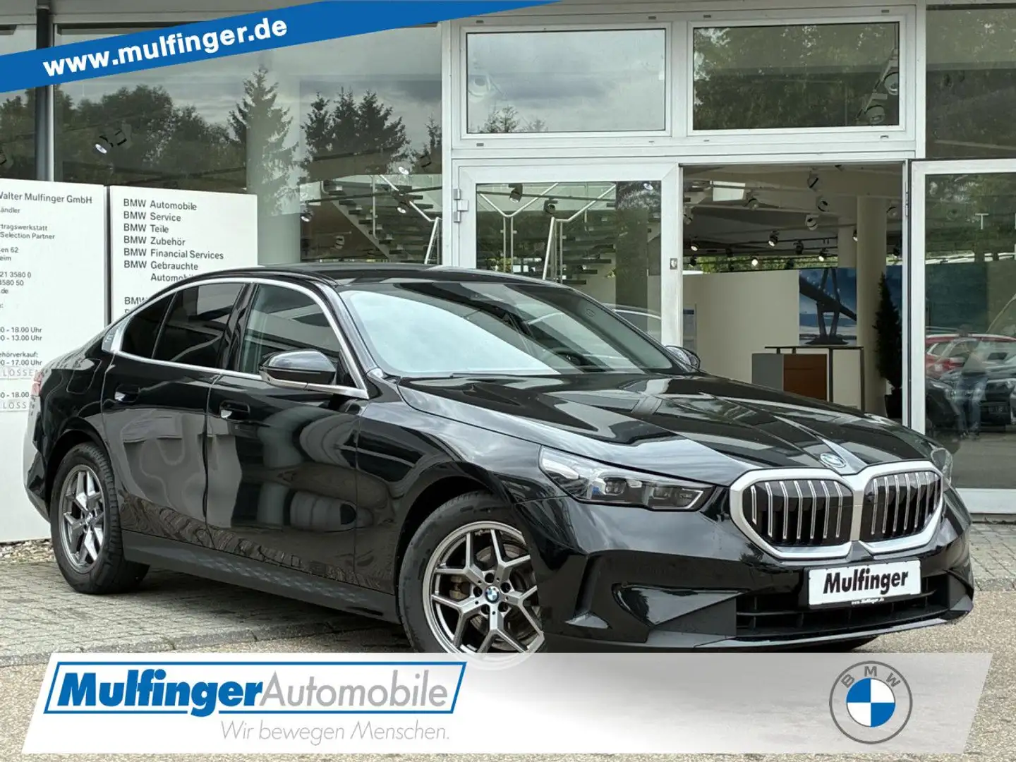 BMW 520 d SuView Standh.HUD KomfSitz+Bel. KEIN Rent LED Negro - 1