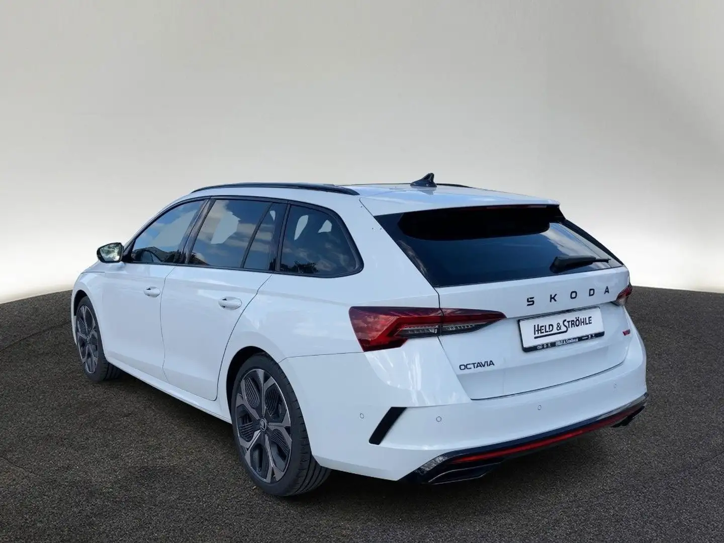 Skoda Octavia Combi RS 2,0 TSI 195 kW AHK PANO HUD 360 Blanc - 2