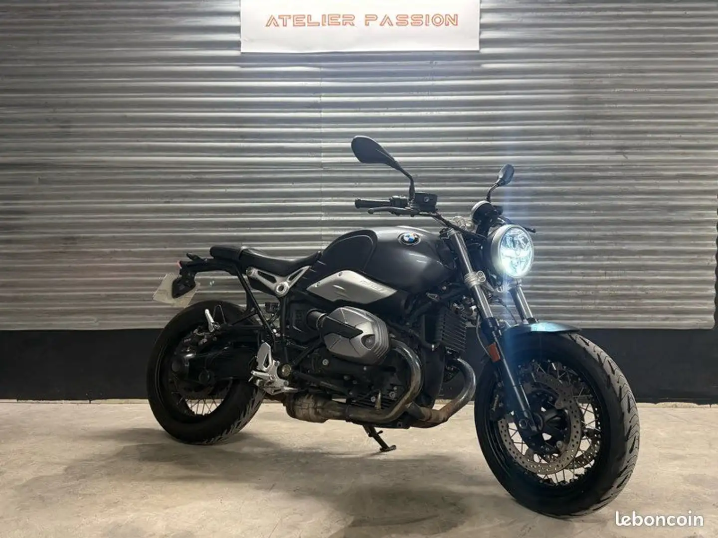 BMW R nineT Pure A2 révisée et garantie Gris - 1