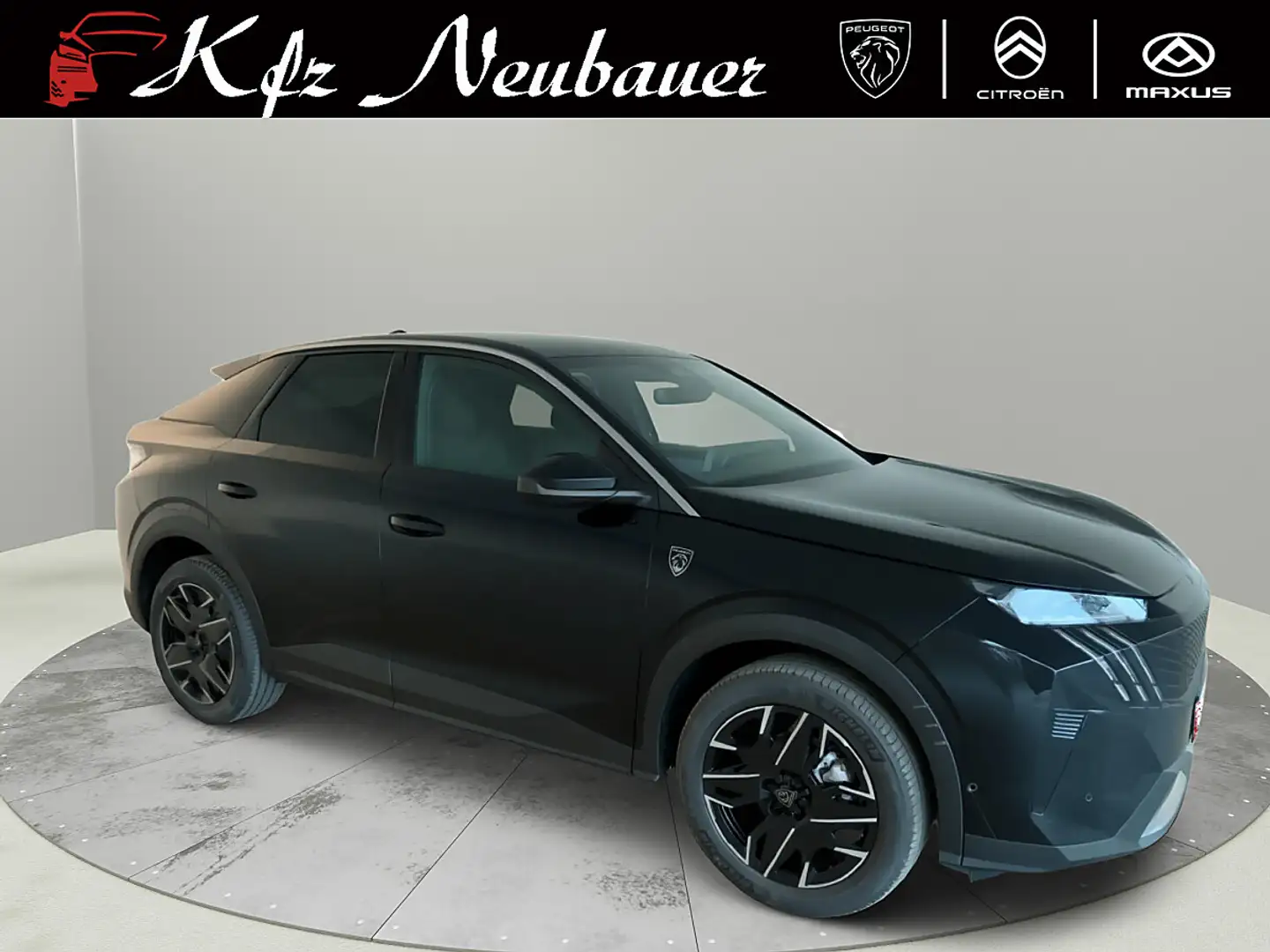 Peugeot 3008 Hybrid 145 e-DCS6 Schwarz - 1