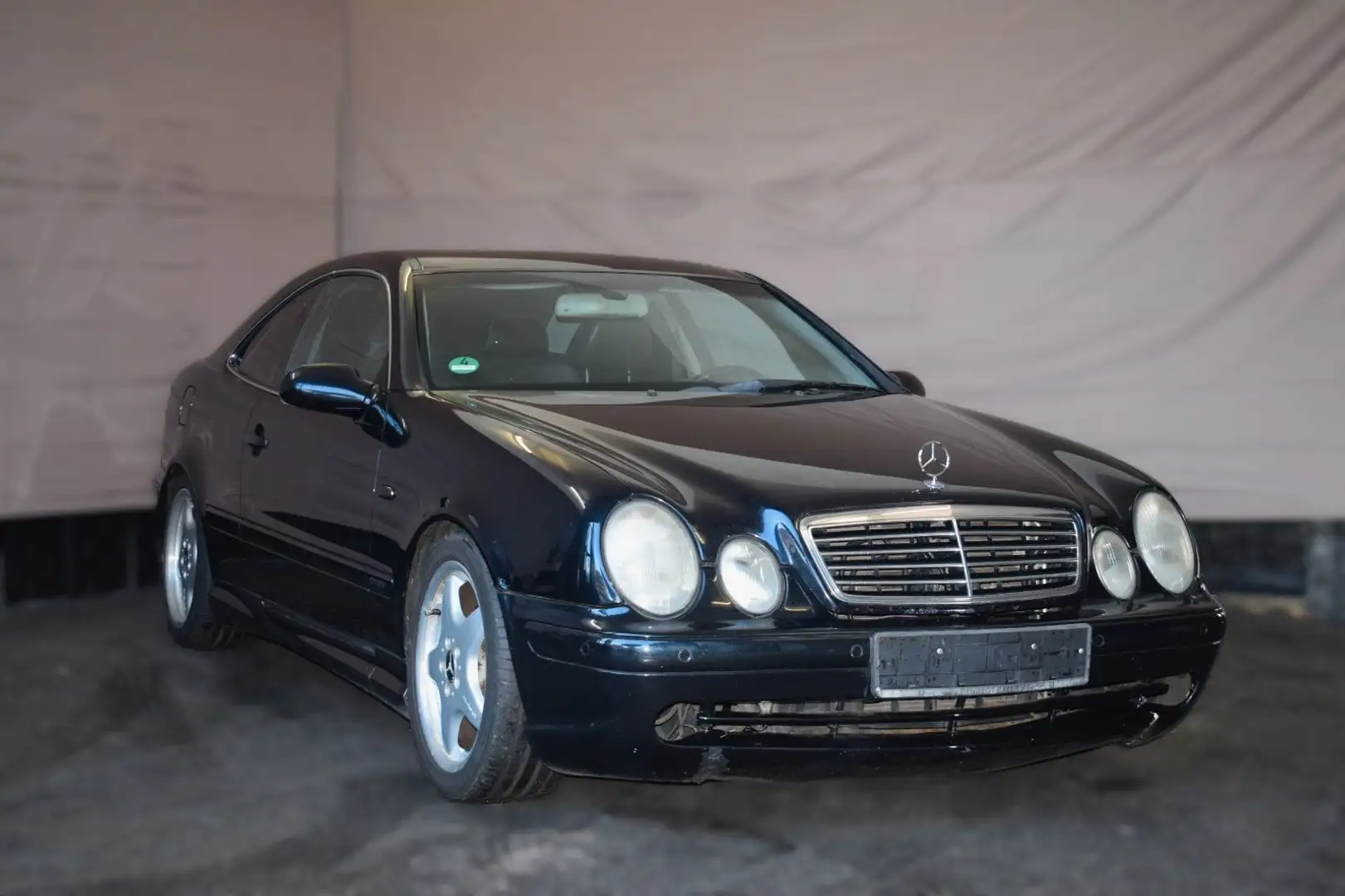 Mercedes-Benz CLK 320 LPG Gas AMG Leder SHB Memory Schwarz - 1