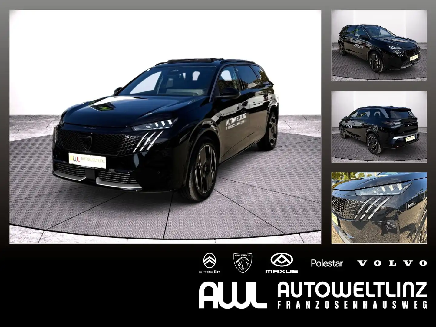 Peugeot 5008 Elektro 230 Long Range GT ACC+LED+Navi+Pano Schwarz - 1