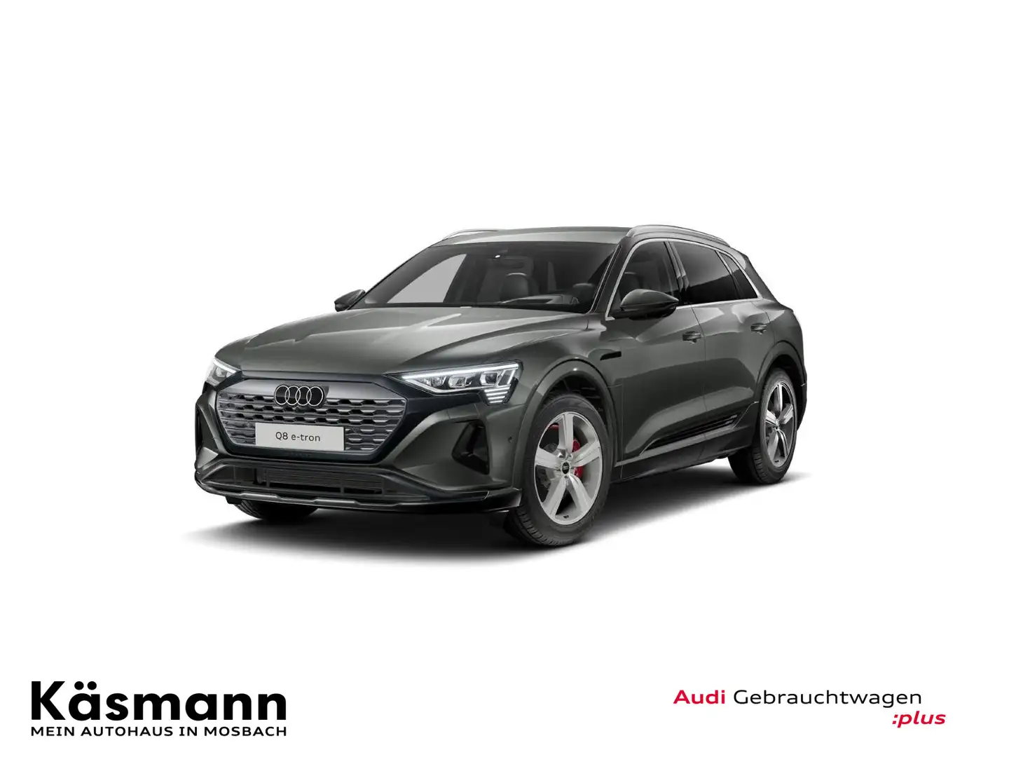 Audi Q8 e-tron advanced 55 qu MATRIX HUD 360° ACC Grau - 2