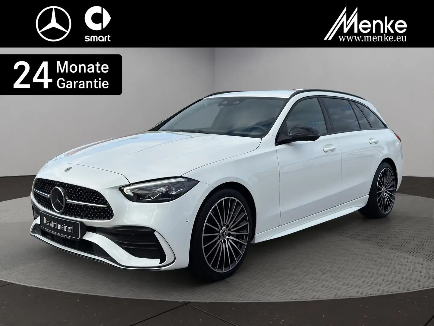 Mercedes-Benz C 220 d T-Mod AMG+Night+19er+Distro+AHK+Ambiente Wit - 1