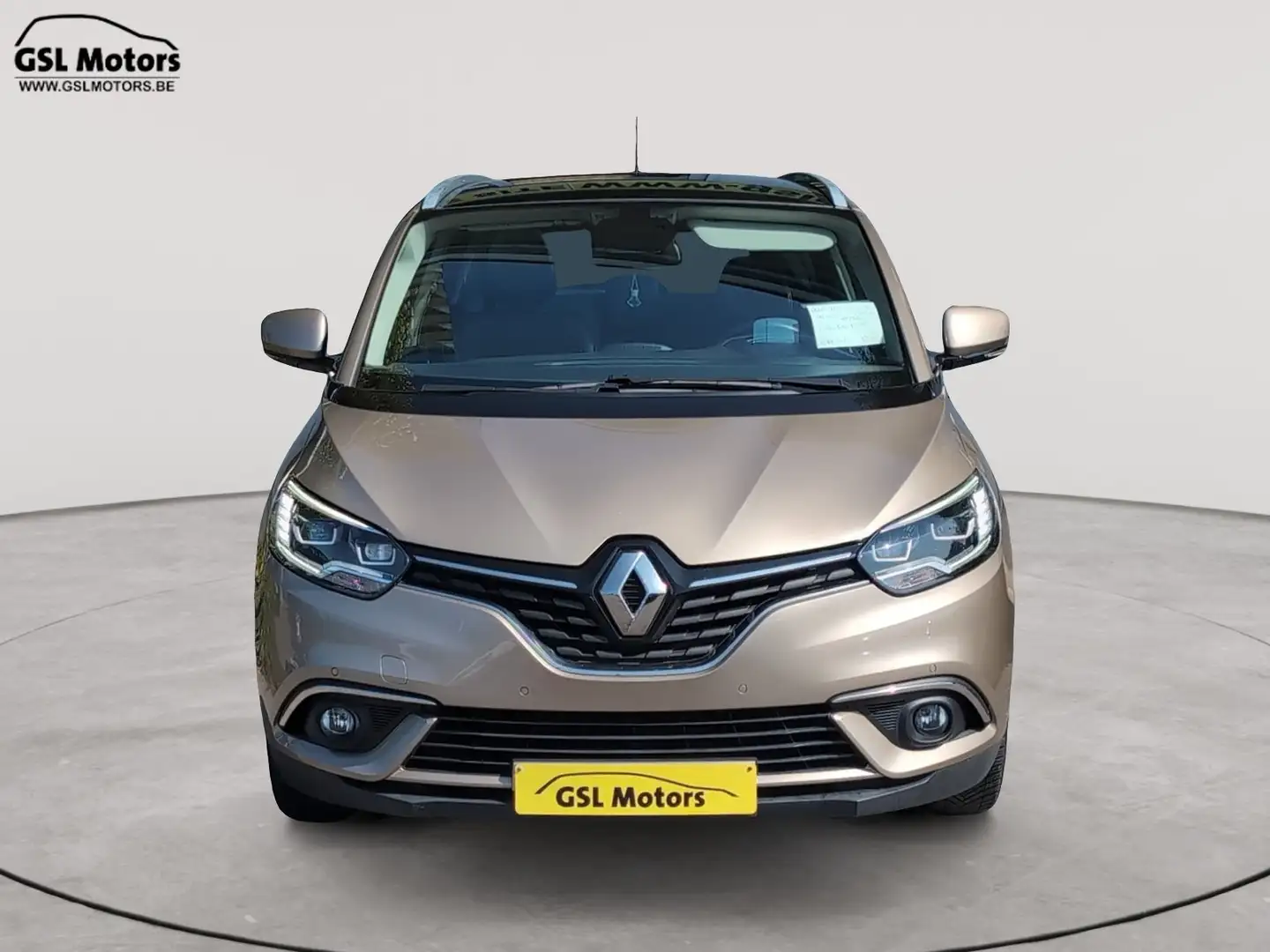 Renault Grand Scenic 1.5dCi 110cv Automatique beige 04/18 Airco GPS USB Beige - 2