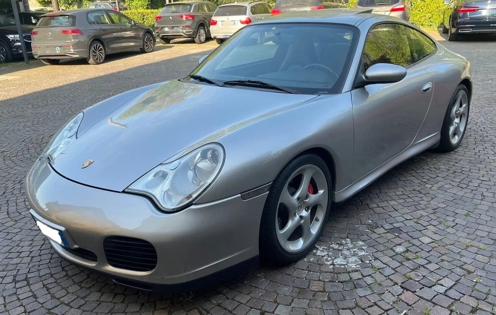 Porsche 996 Coupe 3.6 Carrera 4S MANUALE-SOLO 99.280KM-2 PROPR Argento - 2