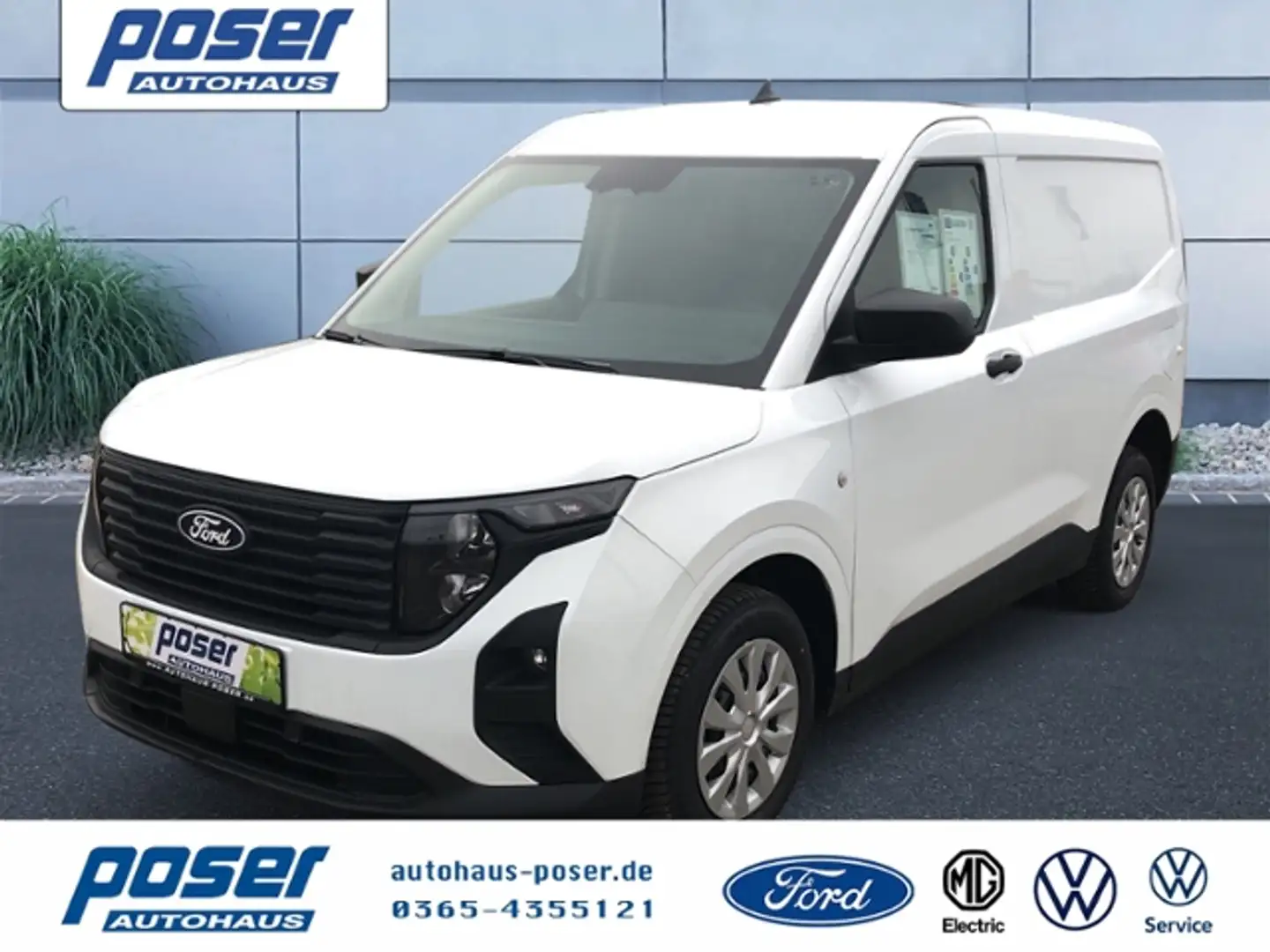 Ford Transit Courier Trend KLIMA Sortimo Blanc - 1