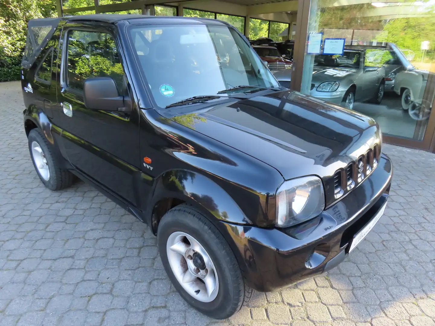 Suzuki Jimny Cabrio Club Summer *HU neu*AHK*Alu*eFH*Euro 4* Noir - 1