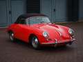 Porsche 356 C Cabrio Rood - thumbnail 8