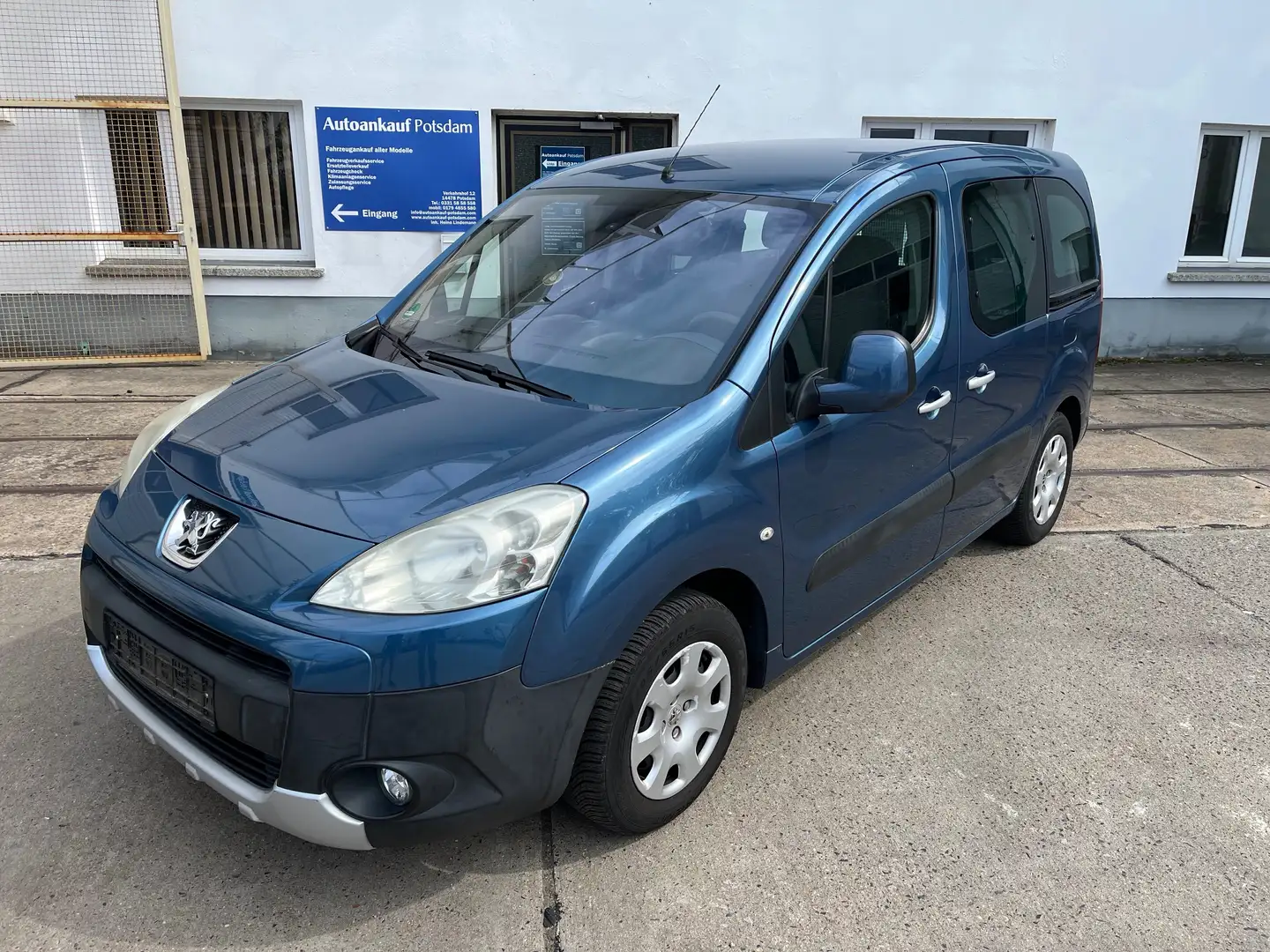 Peugeot Partner Tendance, Klima,Sitzh., 2.Hand, PDC, Allwetter Bleu - 1