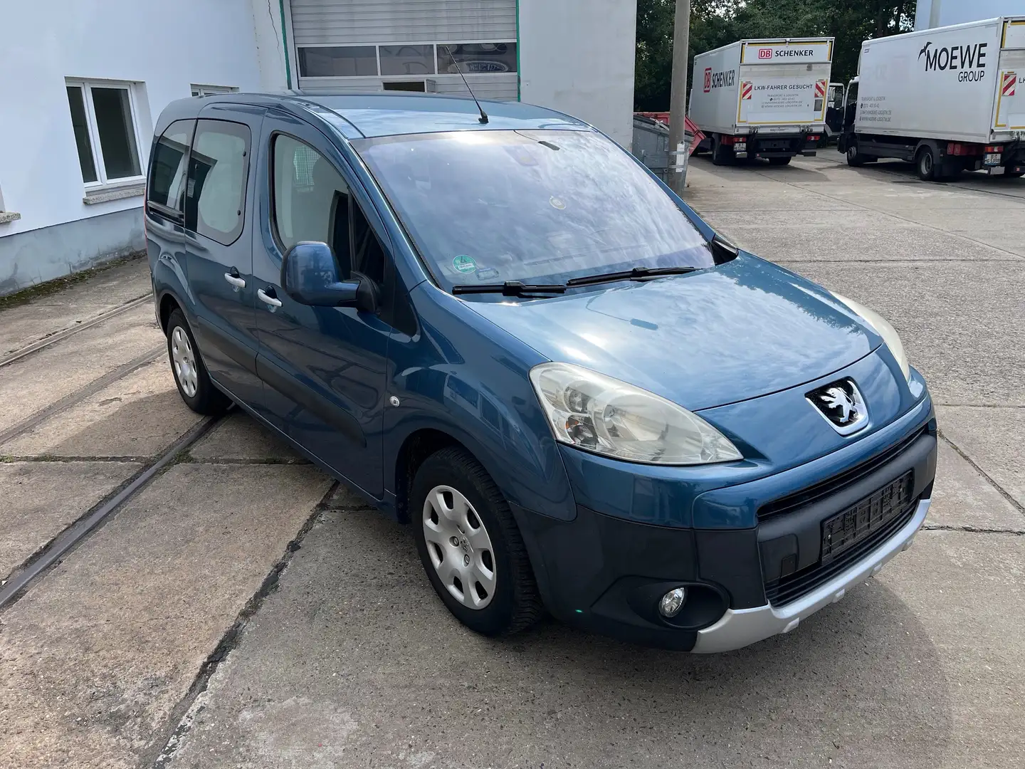 Peugeot Partner Tendance, Klima,Sitzh., 2.Hand, PDC, Allwetter Bleu - 2
