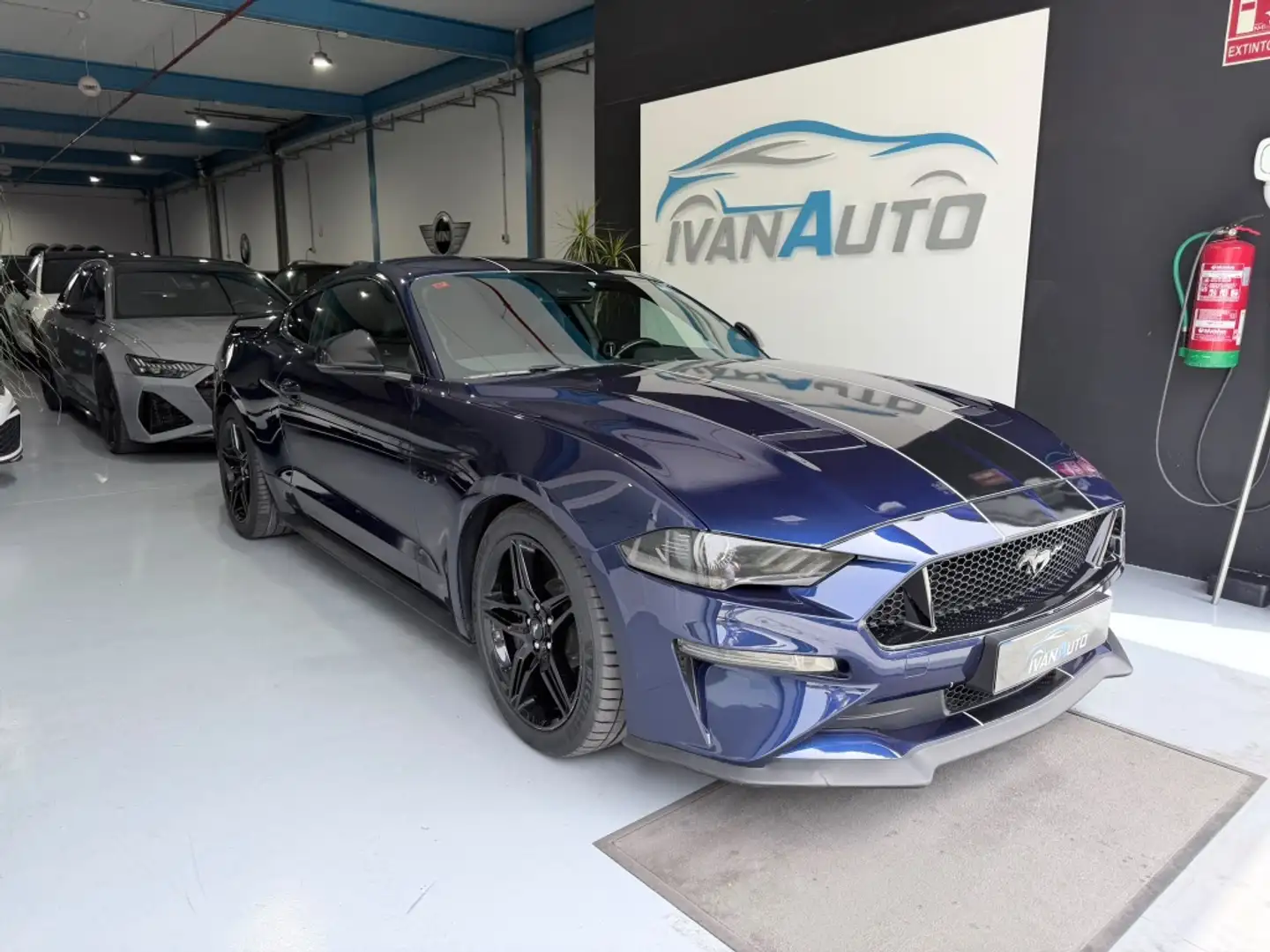 Ford Mustang Fastback 5.0 Ti-VCT GT Aut. Azul - 1