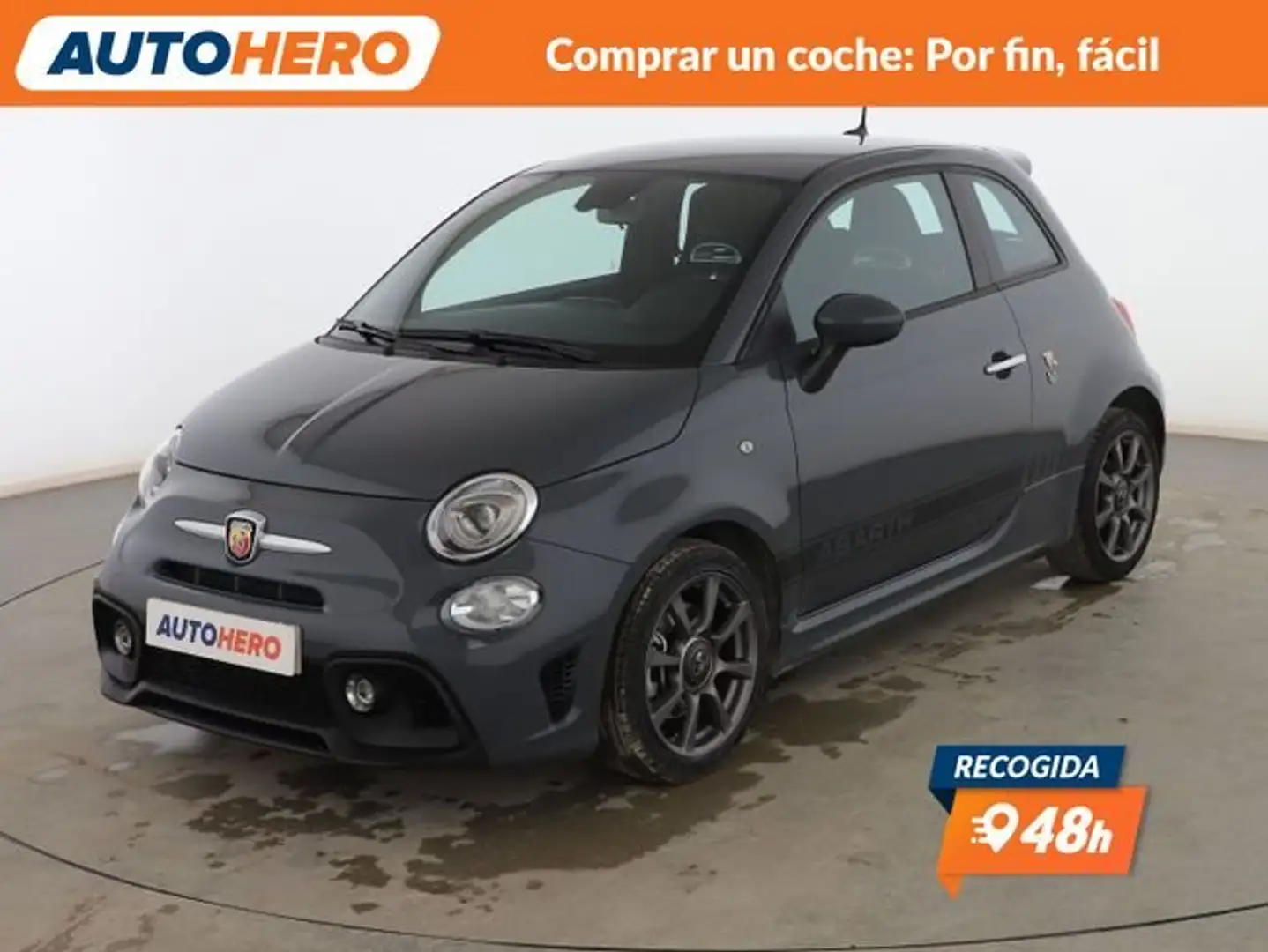 Abarth 500 1.4 Turbo Gris - 1