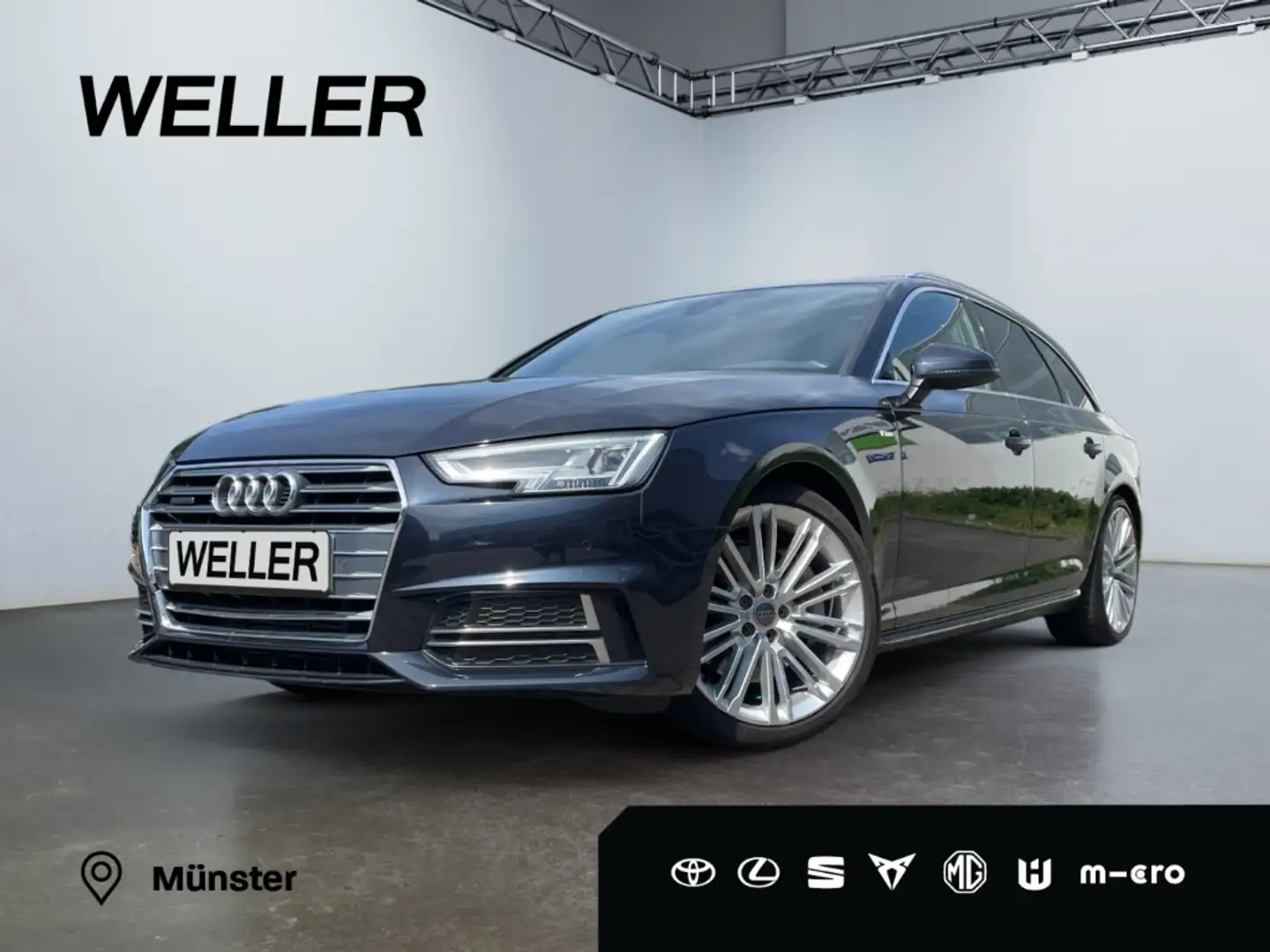 Audi A4 Avant 2.0 TFSI qu sport *S line*AHK*Pano*PDC+* Blau - 1