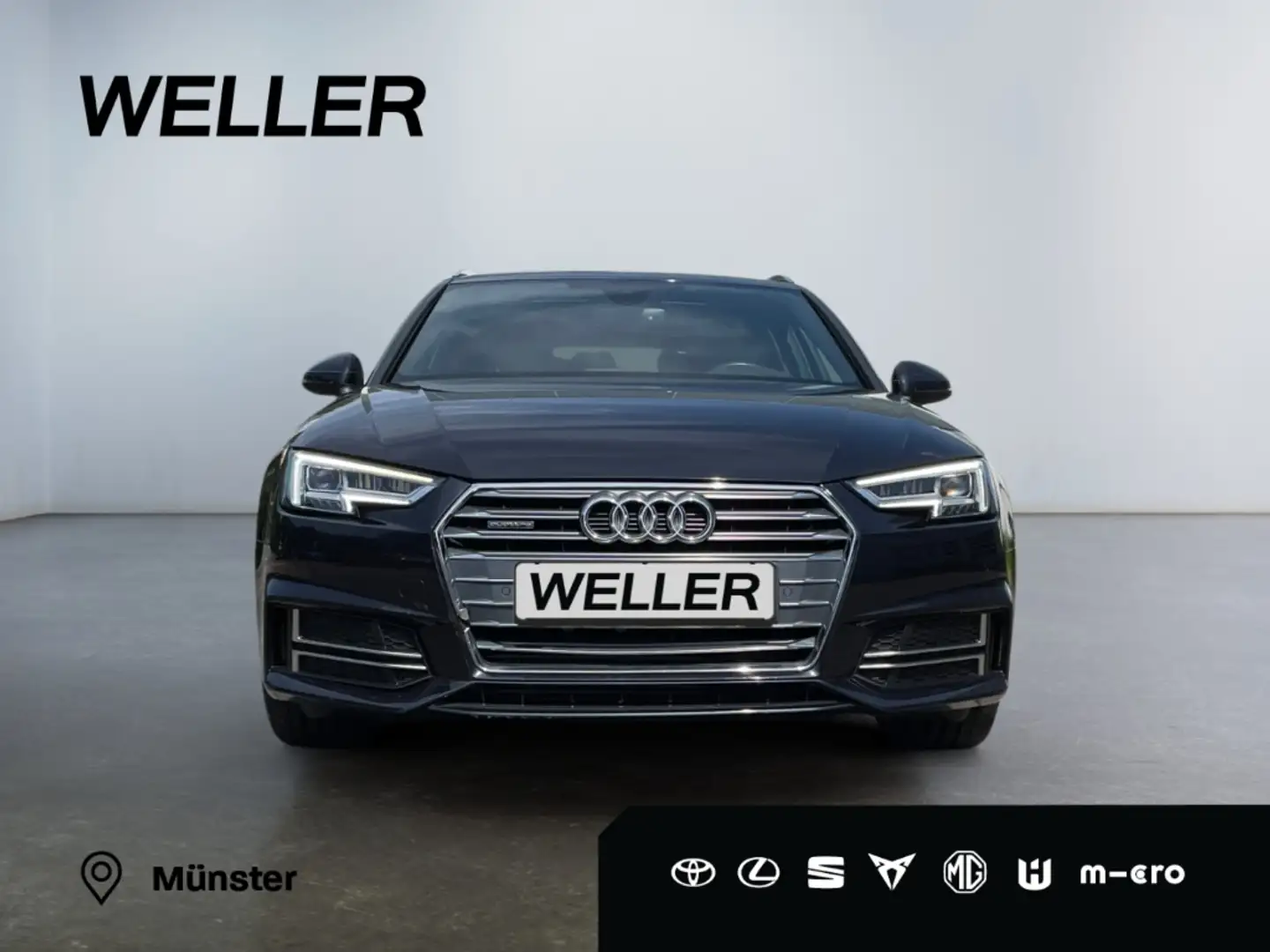 Audi A4 Avant 2.0 TFSI qu sport *S line*AHK*Pano*PDC+* Blau - 2