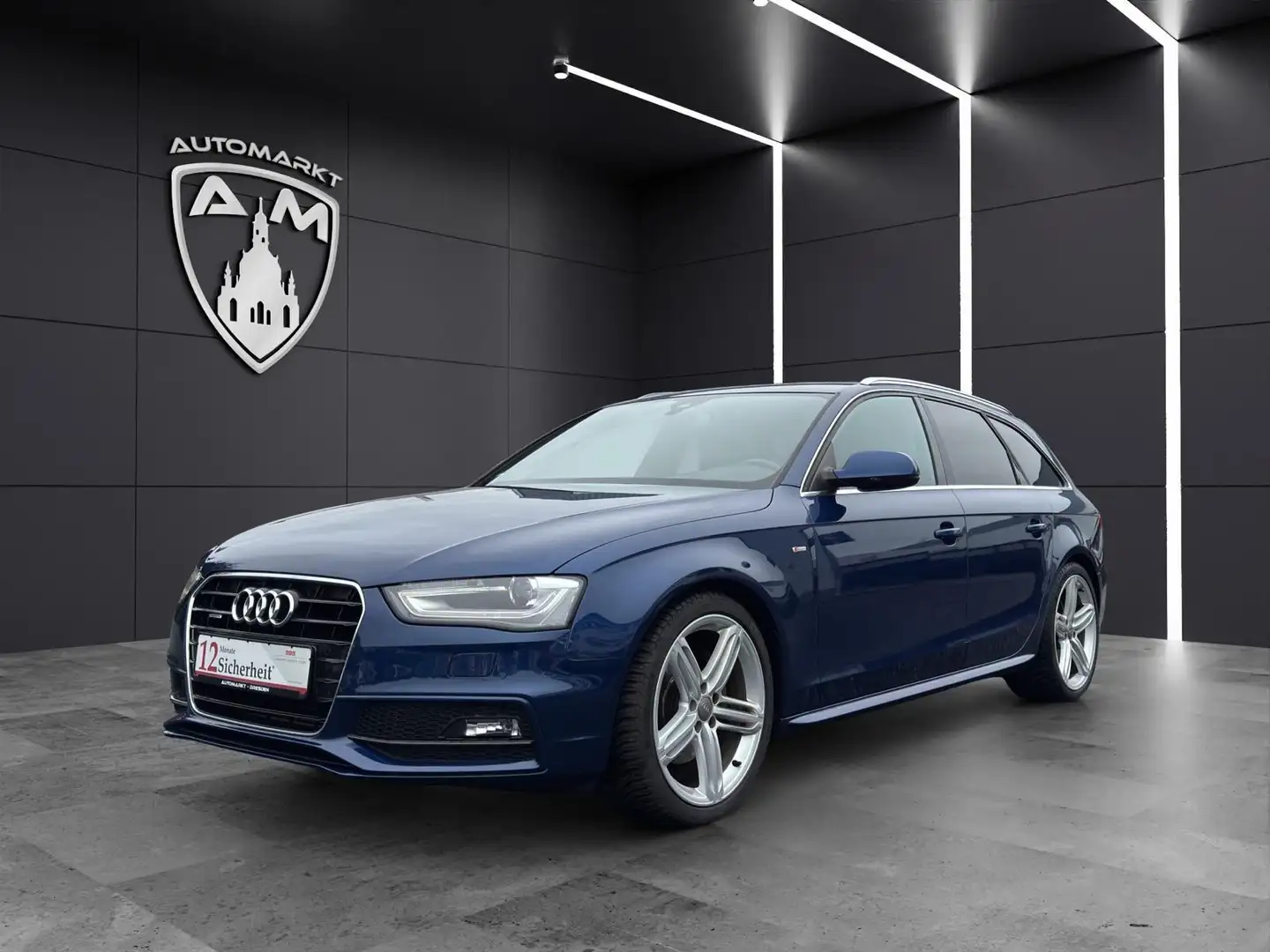 Audi A4 2.0 TFSI S line plus quattro Xenon*Leder*Navi Blau - 1