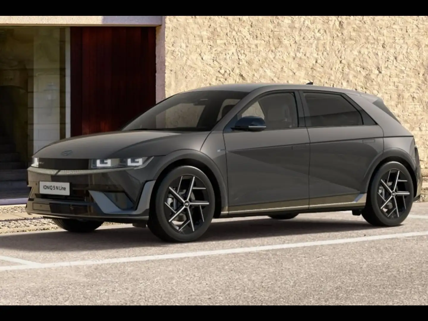 Hyundai IONIQ 5 N Line 84 kWh ***SALE*** ACC+MATRIX+NAVI Grijs - 2