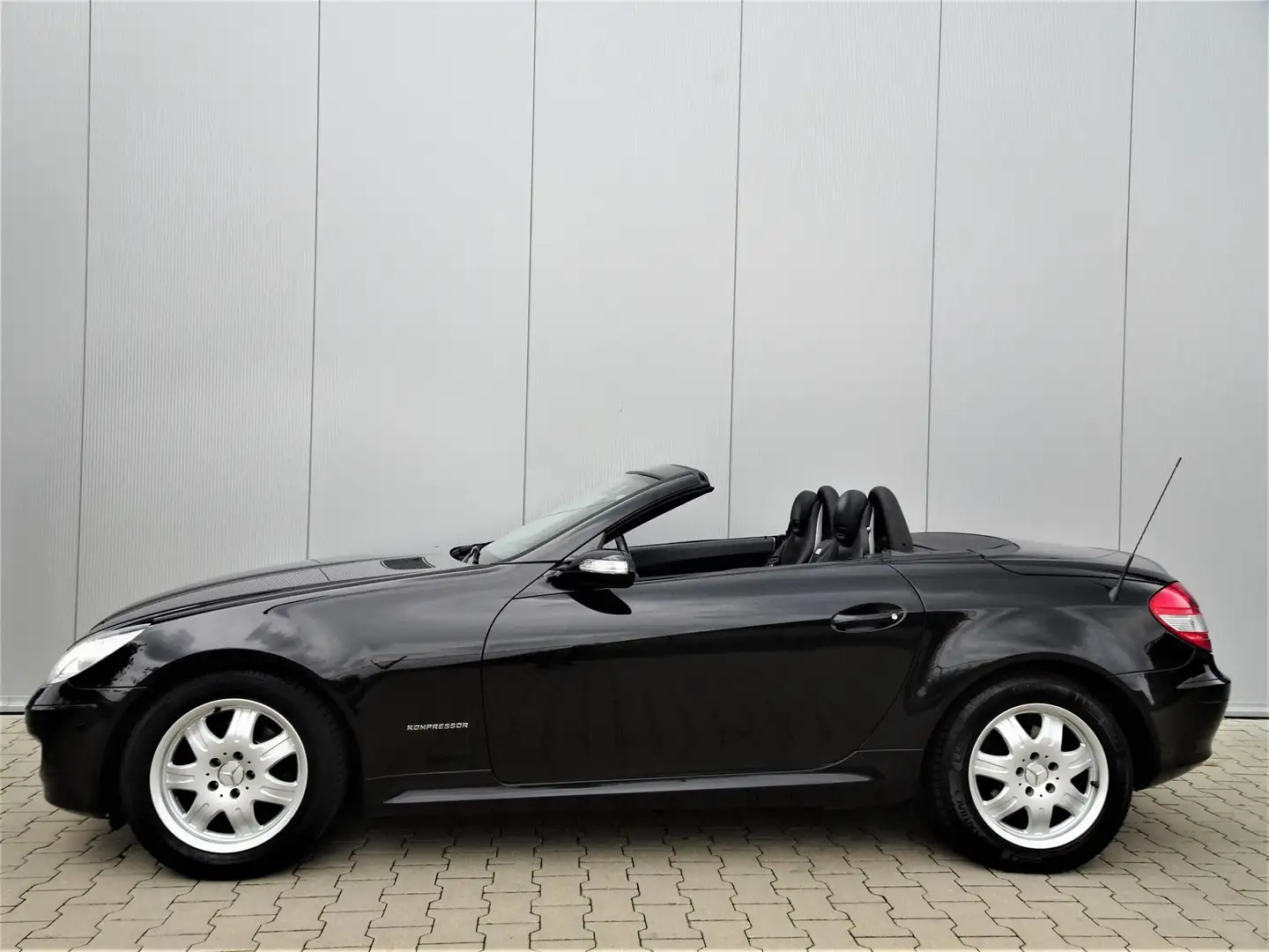 Mercedes-Benz SLK 200 K. automaat / leer / cruise control Mercedes-Benz Schwarz - 2