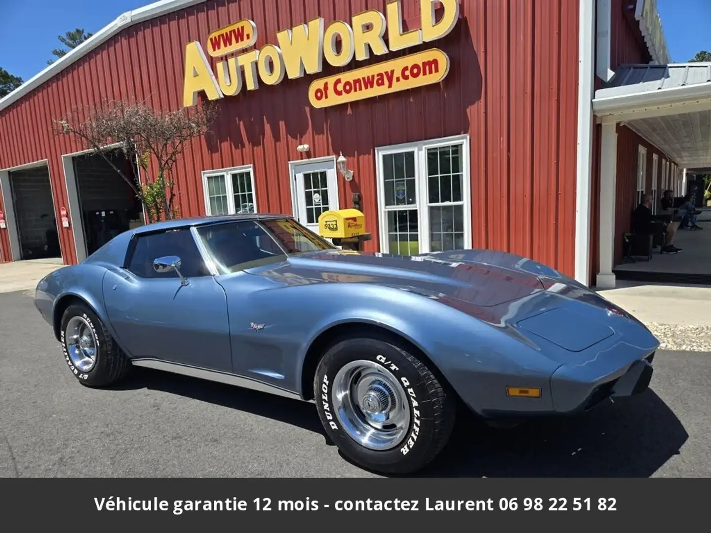 Chevrolet Corvette Stingrey  L48 1975 Tout compris Bleu - 1