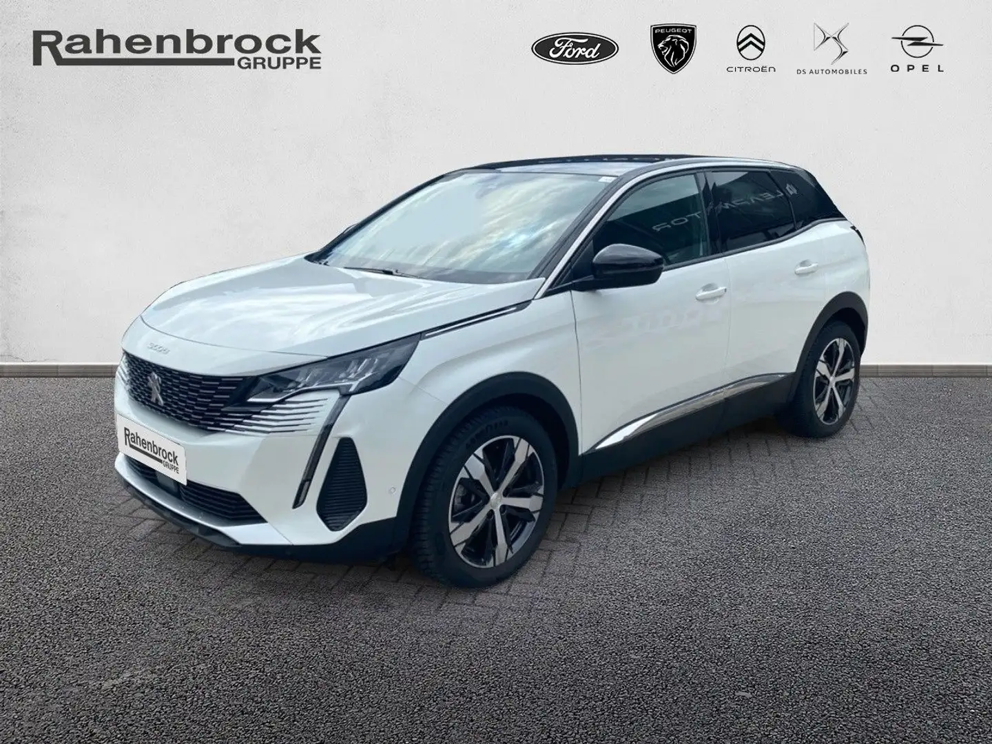 Peugeot 3008 Allure Pack PureTech 130 EAT8 Navi Kamera Weiß - 1