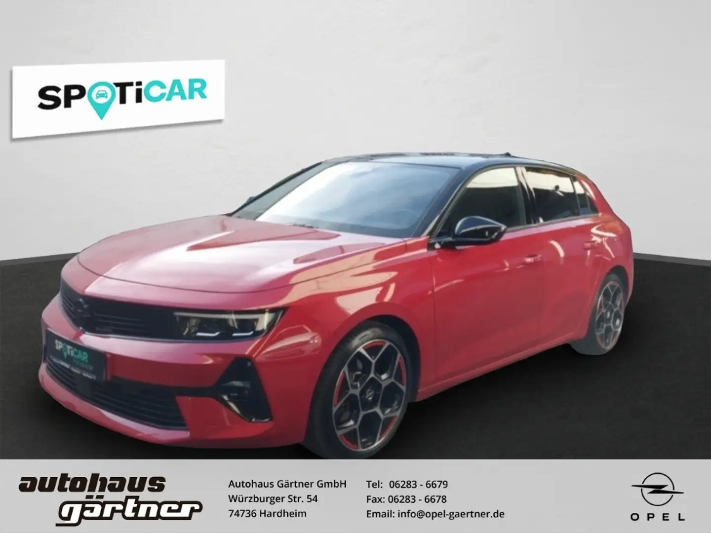 Opel Astra L GS Line Plug-in-Hybrid ALU+KLIMA+PDC+SHZ+KAMERA+ Rot - 1