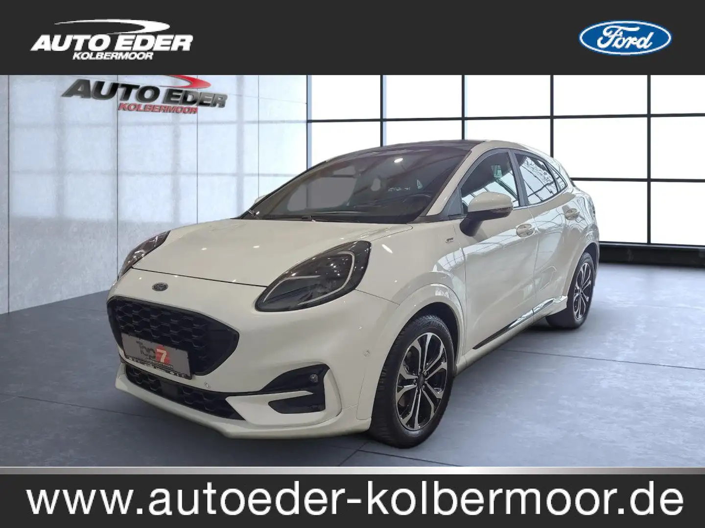 Ford Puma ST-Line X Sportpaket Bluetooth Navi LED Klima Weiß - 1