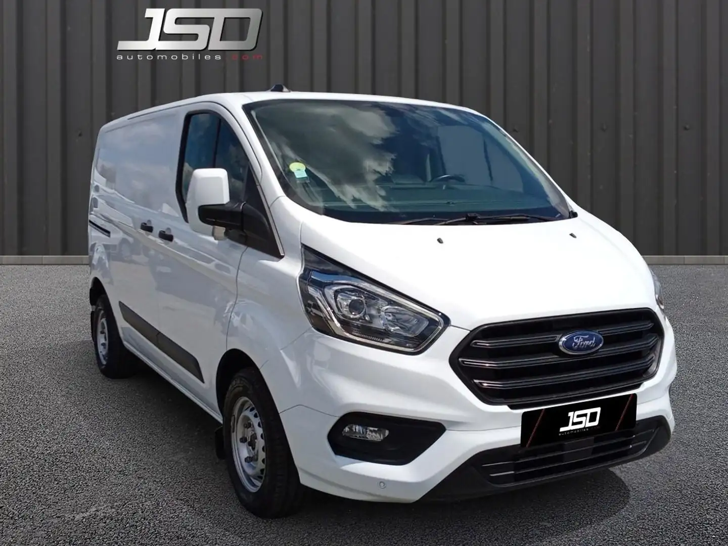 Ford Transit Custom 300 L1H1 2.0 ECOBLUE 130 MHEV TREND BUSINESS Blanc - 1