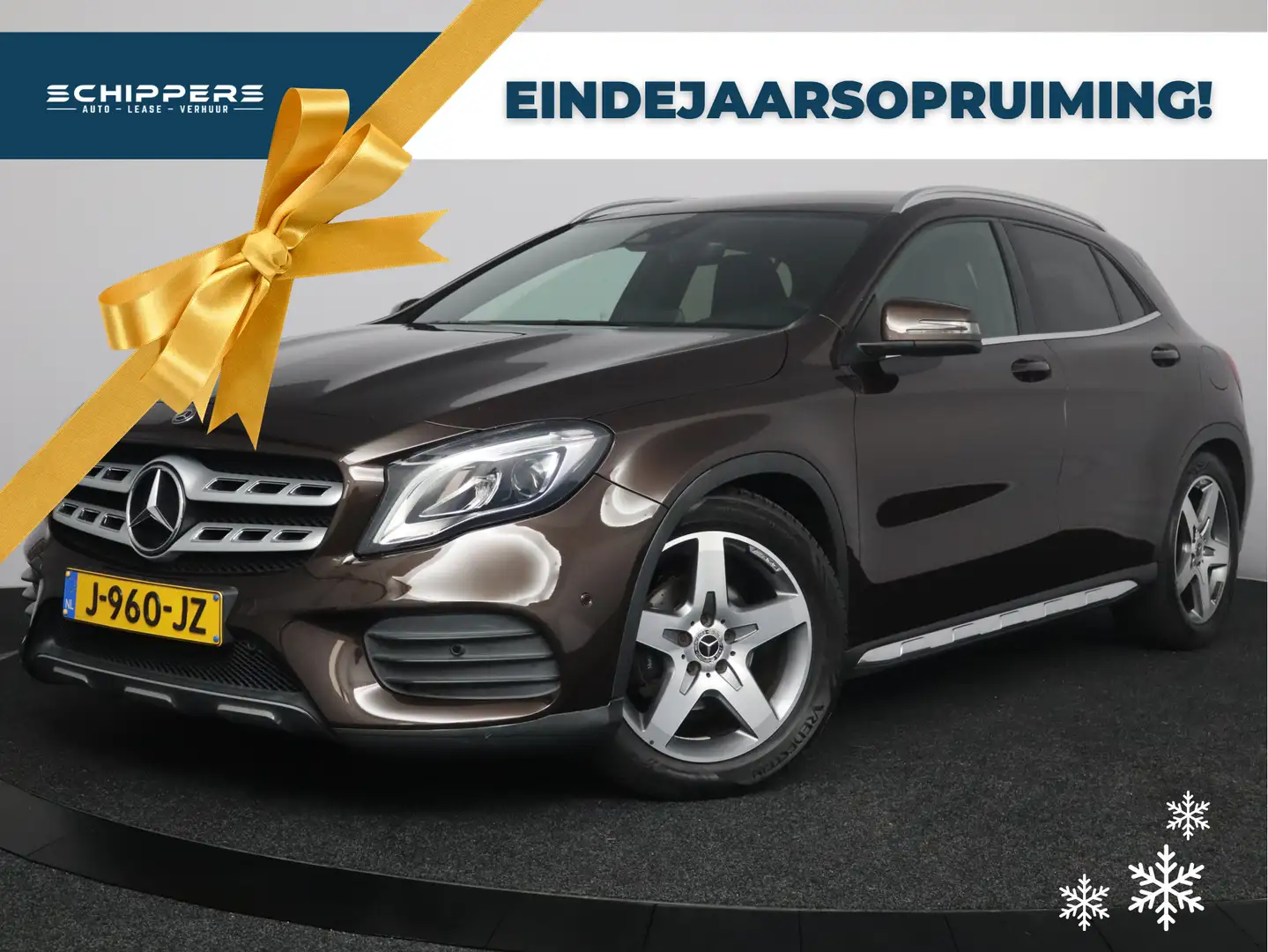 Mercedes-Benz GLA 200 Premium Plus | Half leder | Trekhaak | Brun - 1