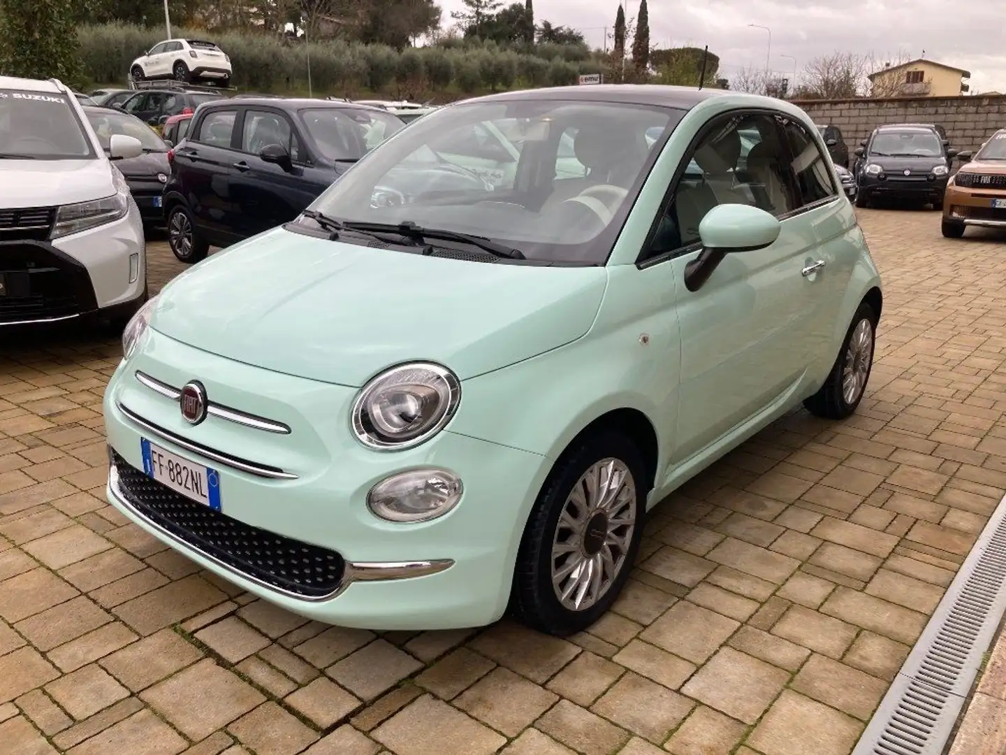 Fiat 500 1.2 EasyPower Lounge Verde - 1