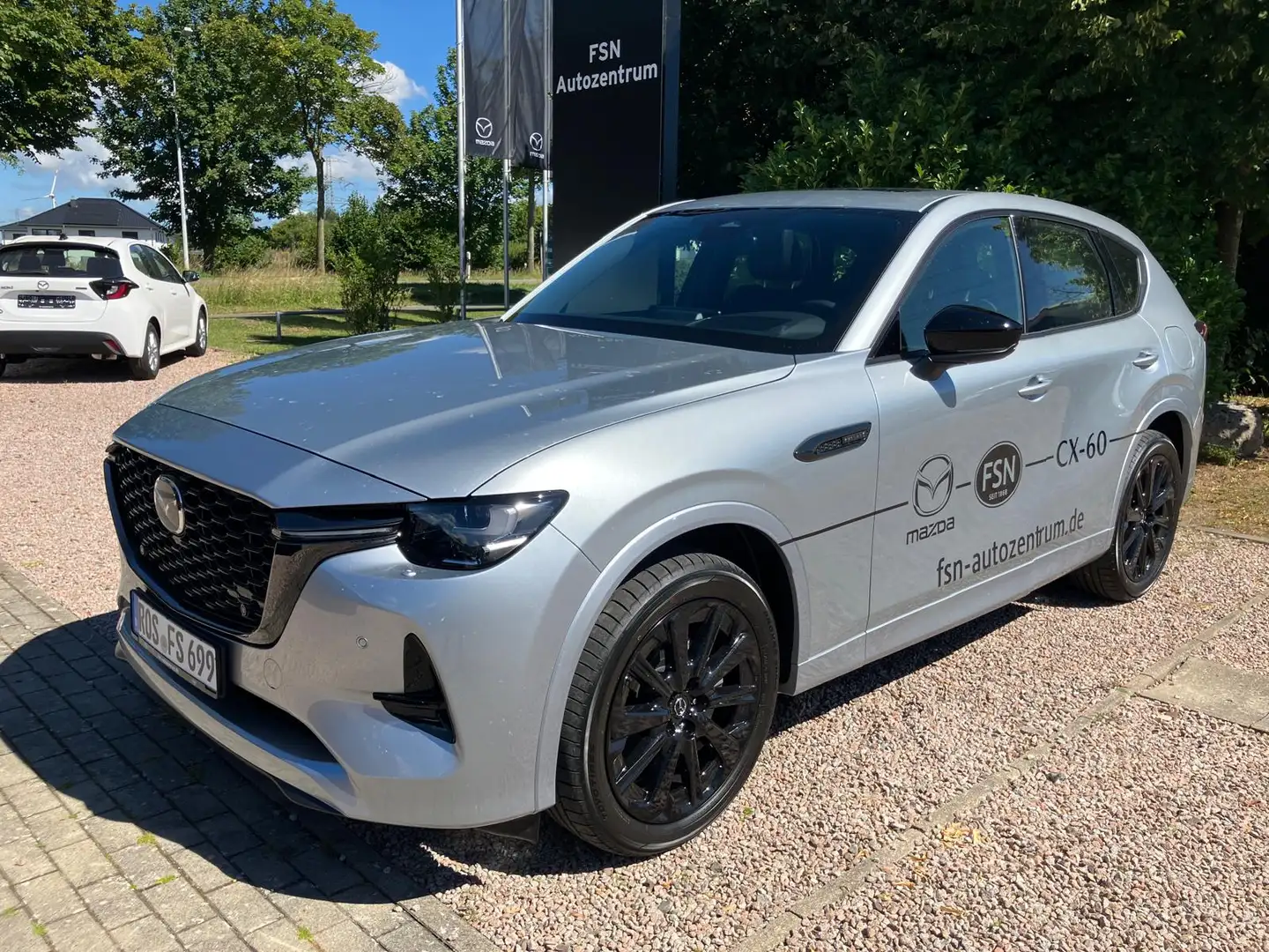 Mazda CX-60 3.3L e-SKYACTIV D 254PS AWD Homura inkl. AHZ Silber - 1