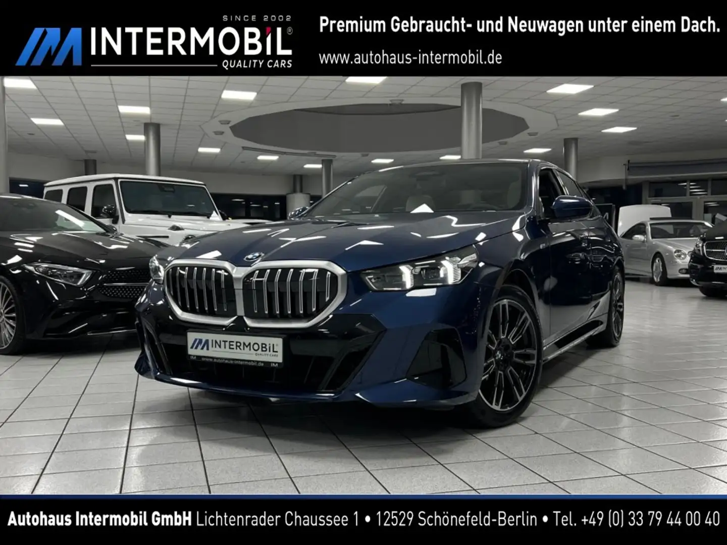 BMW 540 d xDrive M-Sport*HUD*PANO*B&W*KEYL*AHK*360° Kék - 1