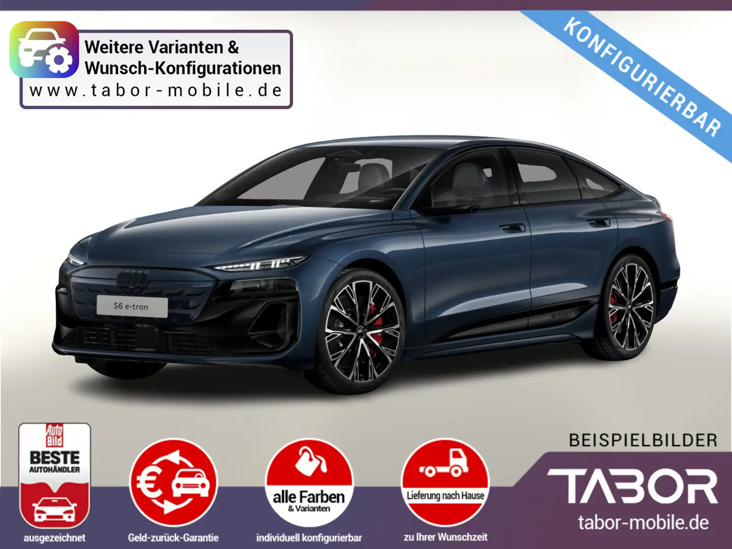 Audi S6 Sportback e-tron LED Nav 360°Kam SHZ UVP-22%* Gri - 1