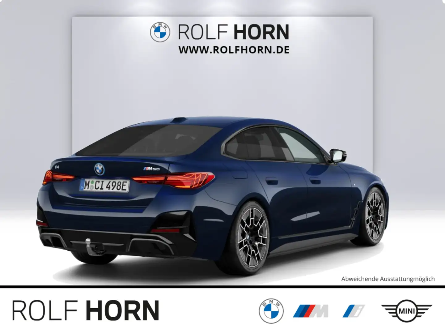 BMW i4 M50 Navi AHK harman/kardon HeadUp RfKam adLED Blau - 2