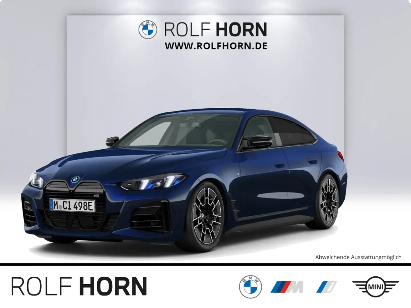 BMW i4 M50 Navi AHK harman/kardon HeadUp RfKam adLED Blau - 1