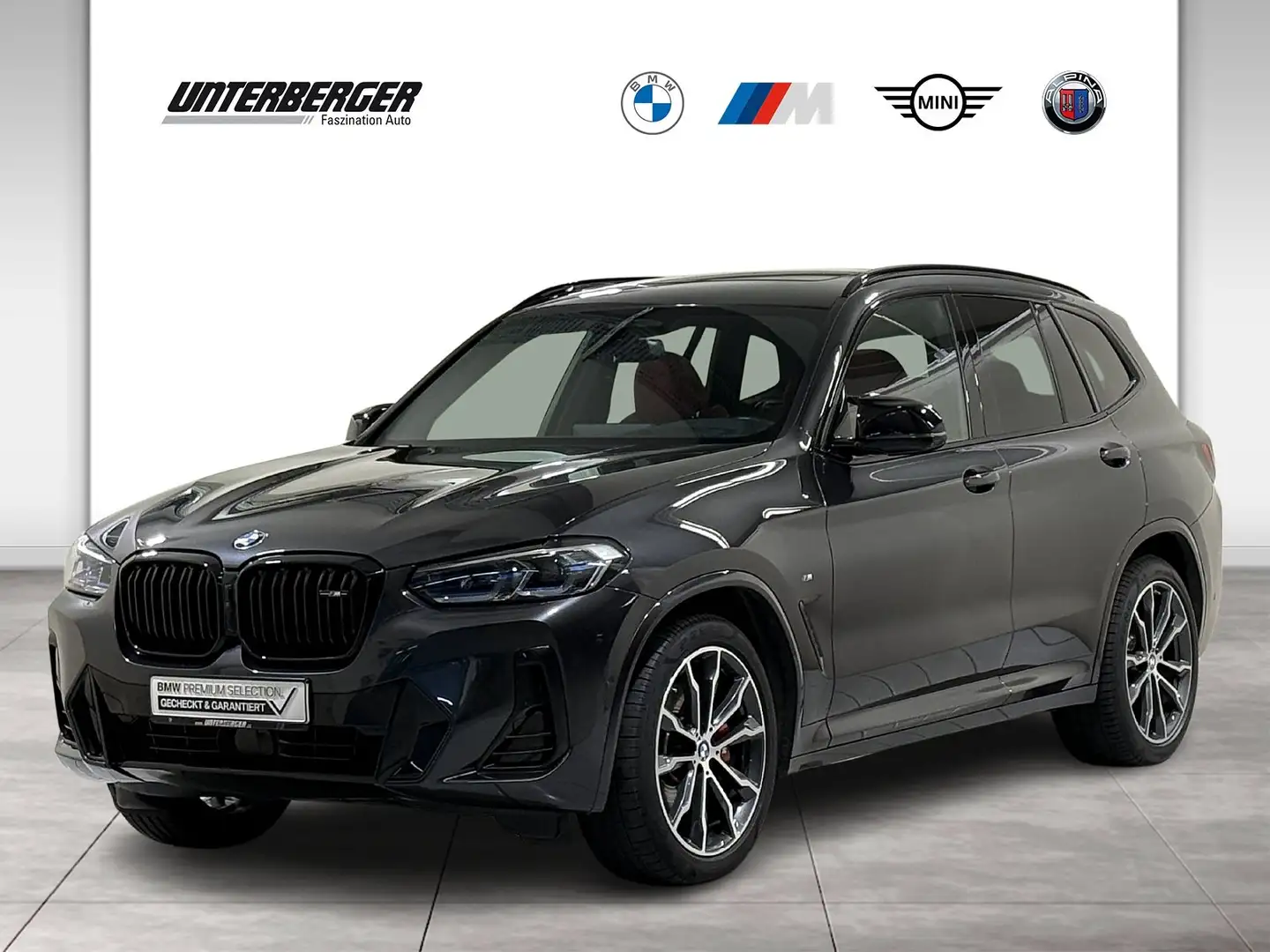 BMW X3 M 40d ACC DA-Pro PA+ 360° HUD HiFi Pano Gris - 1
